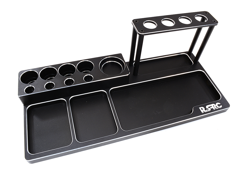 C32798BLACK Universal Workbench Organizer 240x150x69mm Workstation Tray - Image 1