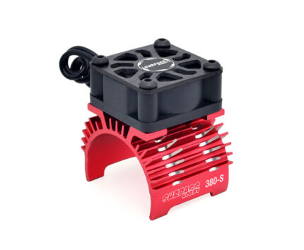 Surpass Alloy Heatsink & Cooling Fan for 380 Size Motor