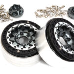 Alloy Machined Multi Spoke 1.9 Wheels (2) for Scale Crawler W=25mm