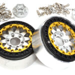 Alloy Machined Multi Spoke 1.9 Wheels (2) for Scale Crawler W=25mm