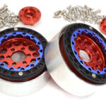 Alloy Machined Multi Spoke 1.9 Wheels (2) for Scale Crawler W=25mm