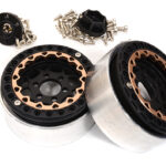 Alloy Machined Multi Spoke 1.9 Wheels (2) for Scale Crawler W=25mm