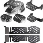 HD Steel Protection Guard & Skid Plates (7) for Traxxas 1/10 TRX-4 Crawler