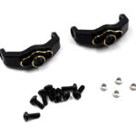 Brass Alloy Caster Blocks (2) 6g Each for Traxxas 1/18 TRX-4M Scale Crawler 9732