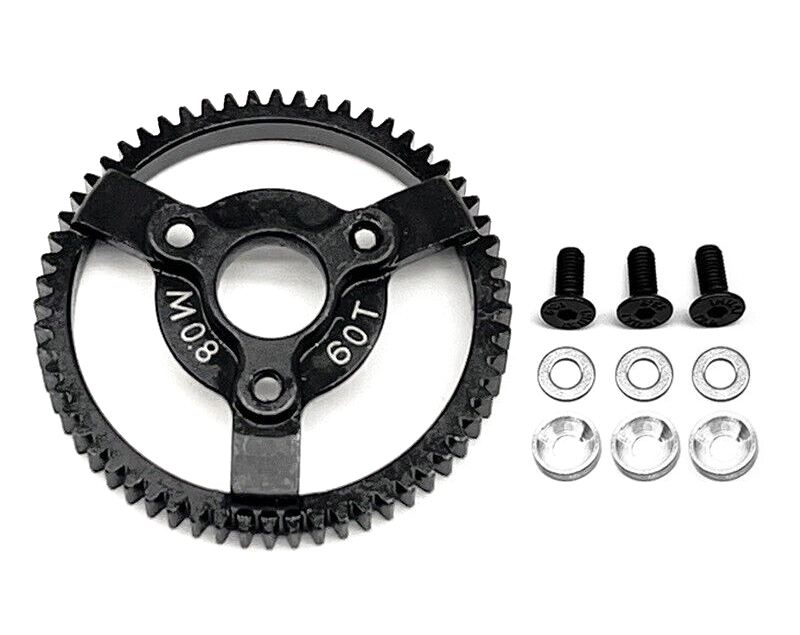C32875 Steel 60T Spur Gear 0.8M 32P for Traxxas 1/10 Slash 2WD & Drag Slash 4690 - Image 1