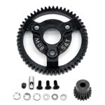 Steel 54T+18T Spur & pinion 0.8M 32P for 1/10 Slash 2WD & Drag Slash 2416 4690