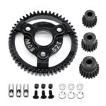 Steel 52T+16+18+20T Gear Set 0.8M 32P for 1/10 Slash 2WD & Drag Slash 2416 4690