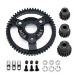 Steel 56T+16+18+20T Gear Set 0.8M 32P for 1/10 Slash 2WD & Drag Slash 2416 4690
