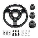 Steel 60T+16+18+20T Gear Set 0.8M 32P for 1/10 Slash 2WD & Drag Slash 2416 4690