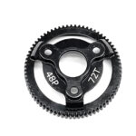 Steel 72T Spur Gear 0.6M 48P Compatible w/ 1/10 Slash 2WD & Drag Slash 2416 4690