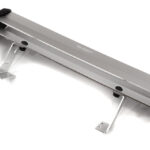 Realistic 1/10 Size Alloy & Carbon Fiber Rear Wing 165mm Width