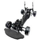 Black High Performance CF Version 1/10 Scale RWD Drift Car Kit 2.0