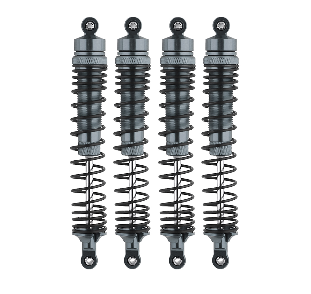 C32906GUN Alloy Machined Shock Set (4pcs) for Losi 1/8 LMT 1.0 4WD Monster Truck - Image 1