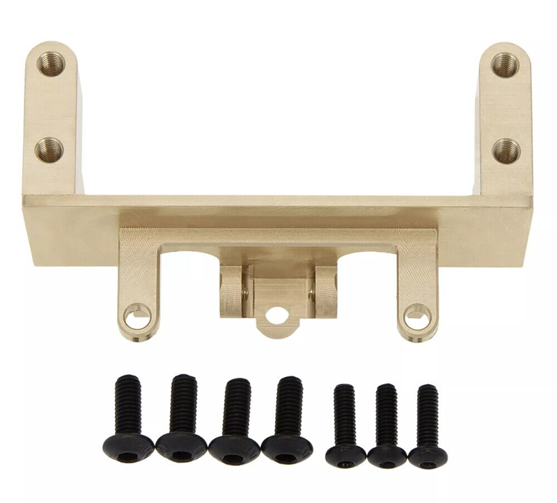 C32909 Brass Machined Front Link & Servo Mount 40g for 1/18 UTB18 Capra 4WD - Image 1