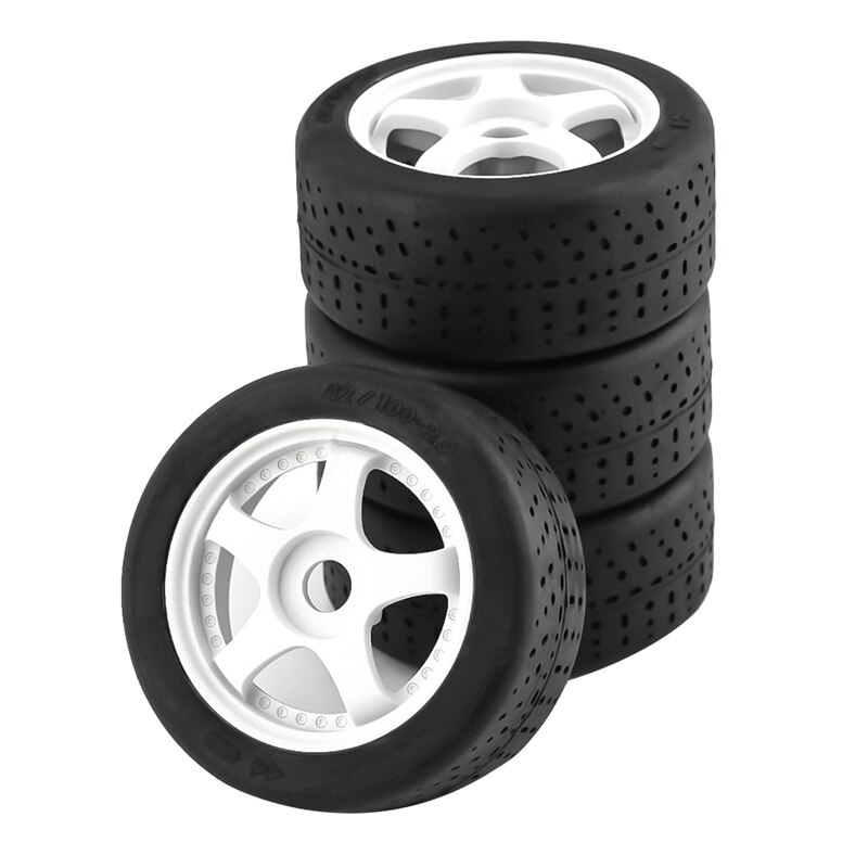 C32919WHITE 2.9 Pre-Mounted Tires(4) 17mm Hex 103mm OD for 1/7 Limitless & Felony ARA550063 - Image 1