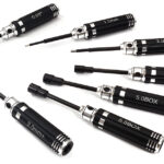 Tools, Nut Driver 4/5/5.5mm Allen 0.05, 1.5, 2.0 & Phillips for SCX24 & TRX-4M
