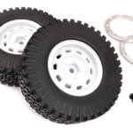 Realistic Alloy 1.9 Wheel & Tire (2) 394g Total for Scale Crawler (O.D.=97mm)