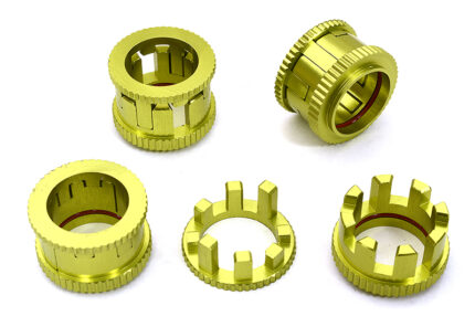 4-Step 13-19mm Adj Spring Spacers for 1/10 Granite 4X4 3S AR330449 AR330517