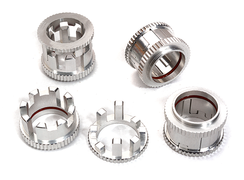 C32931SILVER 4-Step 13-19mm Adj Spring Spacers for 1/10 Granite 4X4 3S AR330449 AR330517 - Image 1