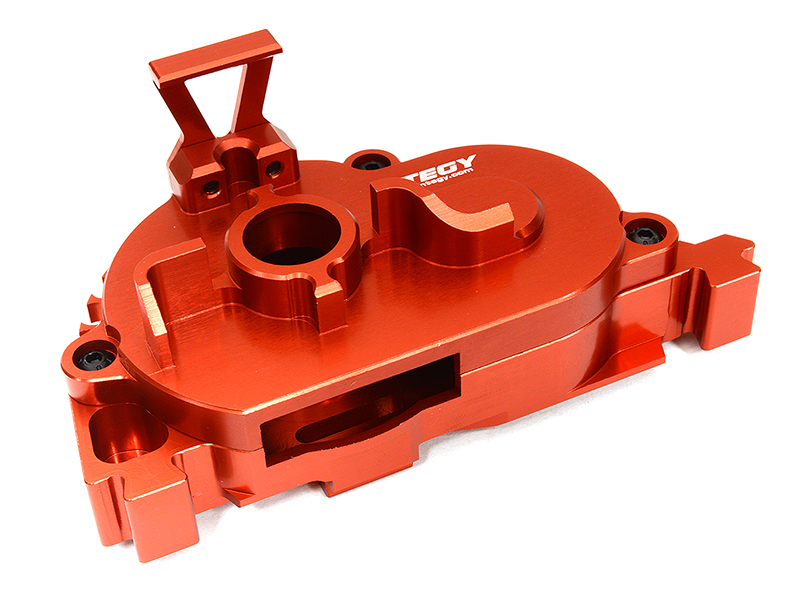 C32932RED Billet Machined Motor Mount Set for Arrma 1/10 Kraton 4X4 4S V2 BLX ARA311106 - Image 1