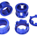 4-Step 15-24mm Adj Spring Spacers for Arrma 1/10 Kraton 4X4 4S ARAC9091 ARAC9092