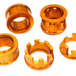 4-Step 15-24mm Adj Spring Spacers for Arrma 1/10 Kraton 4X4 4S ARAC9091 ARAC9092