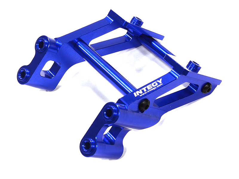 C32934BLUE Billet Machined Rear Wing Mount for Arrma 1/10 Kraton 4X4 4S V2 BLX ARA320631 - Image 1