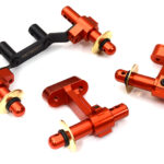 Red Front & Rear Body Mounts for Arrma Kraton 4X4 4S BLX 1/10 Scale ARA320630