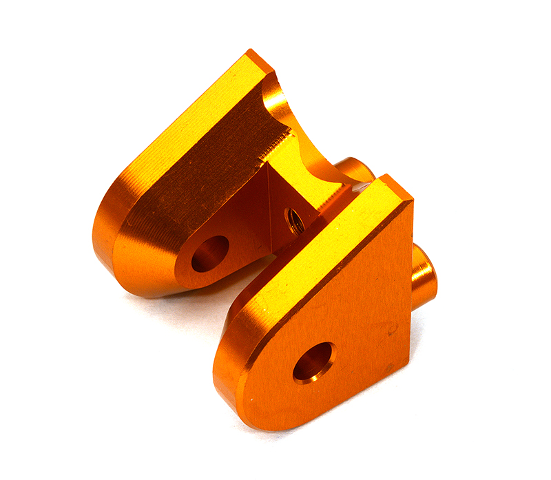 C32936ORANGE Machined Front Brace Mount for Arrma 1/5 Kraton & Outcast 4X4 8S BLX ARA310930 - Image 1