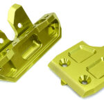 Machined Rear Skid Plate & Bumper w/ 1-Pc Block D for Traxxas 1/8 Sledge 9536