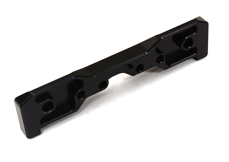 C32938BLACK Machined 1-Piece Front Brace B Hinge Pin Block for Traxxas 1/8 Sledge 4WD 9535 - Image 1