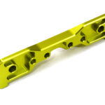 Machined 1-Piece Front Brace B Hinge Pin Block for Traxxas 1/8 Sledge 4WD 9535