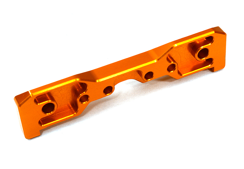 C32938ORANGE Machined 1-Piece Front Brace B Hinge Pin Block for Traxxas 1/8 Sledge 4WD 9535 - Image 1