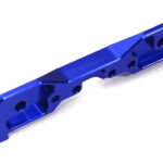 Billet Machined 1-Piece Rear Brace C Hinge Pin Block for Traxxas 1/8 Sledge 9528