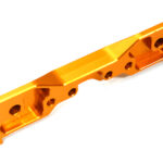 Billet Machined 1-Piece Rear Brace C Hinge Pin Block for Traxxas 1/8 Sledge 9528