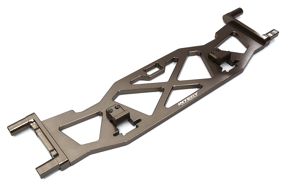 C32940GREY Billet Machined Battery Hold Down Plate for Traxxas 1/8 Scale Sledge 4WD 9627 - Image 1