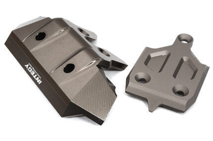 Machined Front Skid Plate & Bumper w/ 1-Pc Block A for Traxxas 1/8 Sledge 9535