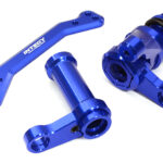 Billet Machined Steering Bellcrank Set for Traxxas 1/8 Sledge 4WD - Blue 9545