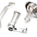 Silver Steering Bellcrank Upgrade for Traxxas Sledge 4WD 1/8 Scale 9545