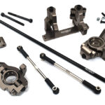 Grey Rear Wheel Steering Conversion Kit for Arrma 1/7 Limitless All-Road