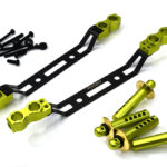 Front & Rear Body Mounts w/ Body Posts for Arrma 1/7 Infraction 6S BLX ARA320517