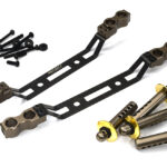 Front & Rear Body Mounts w/ Body Posts for Arrma 1/7 Infraction 6S BLX ARA320517