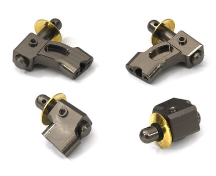 Billet Front & Rear Body Mounts & Posts for Arrma 1/8 Kraton 6S BLX V5 AR320357