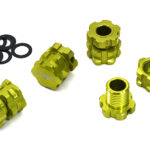 Billet Machined 17mm Hex Wheel Adapters for Traxxas 1/8 Scale Sledge 4WD 8654