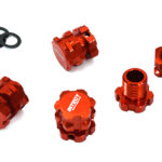 Billet Machined 17mm Hex Wheel Adapters for Traxxas 1/8 Scale Sledge 4WD 8654