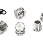 Billet Machined 17mm Hex Wheel Adapters for Traxxas 1/8 Sledge 4WD 8654