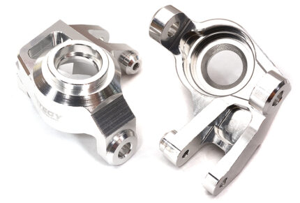 Billet Machined Steering Knuckles for Axial 1/6 SCX6 Jeep JLU Wrangler 252004