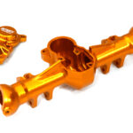 Billet Machined Front Axle Housings for Axial 1/24 SCX24 Rock Crawler