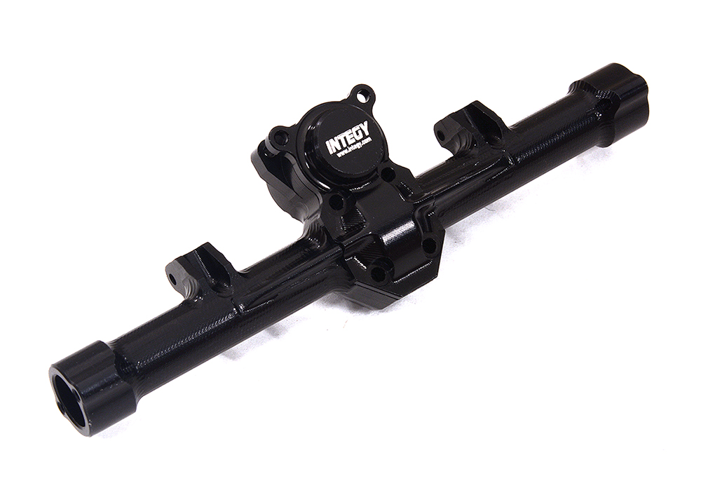 C32954BLACK Billet Machined Rear Axle Housings for Axial 1/24 SCX24 Rock Crawler - Image 1