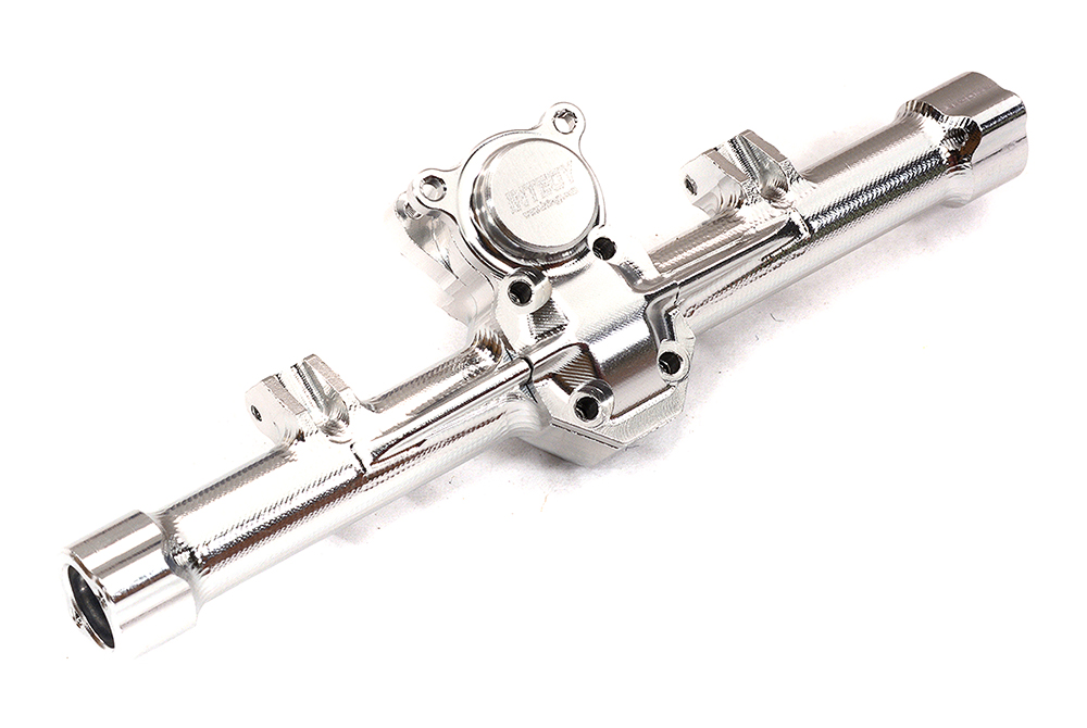 C32954SILVER Billet Machined Rear Axle Housings for Axial 1/24 SCX24 Rock Crawler - Image 1